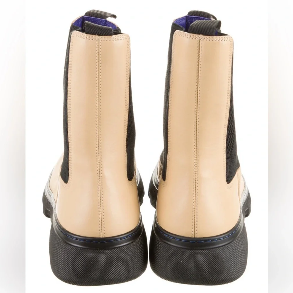 Burberry Leather Chelsea Boots - Picture 4 of 5